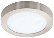 Φωτιστικό Οροφής-Πλαφονιέρα Fueva-Z 900114 21x2,8cm Dimmable Led 16,5W Satin Nickel Eglo Ατσάλι,Πλαστικό