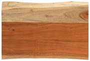vidaXL Επιφάνεια Τραπεζιού Ορθογώνια 50x40x3,8 εκ. Μασίφ Ξύλο Ακακίας