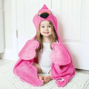 Παιδική Πετσέτα Με Κουκούλα Zoocchini Franny The Flamingo