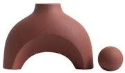 MIRAGE ΒΑΖΟ POLYRESIN TERRACOTTA 27,5x13xH21cm - 028385 - 028385