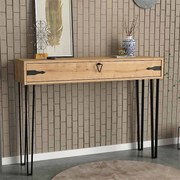 Κονσόλα Cenova Megapap χρώμα sapphire oak 120x35x89,8εκ.
