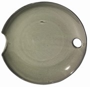 ROND ΠΙΑΤΕΛΑ ΚΕΡΑΜΙΚΟ ΜΕΝΤΑ D29,5xH4,5cm - 017406