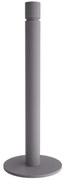 Βάση Χαρτιού Κουζίνας 1230-163 Φ12,5x33cm Grey Stainless Steel