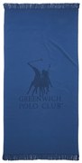 Πετσέτα Θαλάσσης 3779 Dark Blue Greenwich Polo Club Θαλάσσης 80x170cm 100% Βαμβάκι