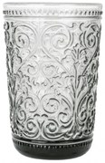 Ποτήρι Νερού Tiero 52.904.50 410ml Smoke Cryspo Trio Γυαλί