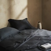 Σεντόνια Sentia 305/14 (Σετ 4τμχ) Black Board Gofis Home Υπέρδιπλo 245x270cm Bamboo