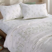 Σεντόνια Μονά (Σετ) Nef-Nef Homeware Smart Claris Ecru Εκρού ΧΩΡΙΣ ΛΑΣΤΙΧΟ 170x270