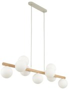 Κρεμαστό Φωτιστικό 9xG9 8W IP20 Estera TK Lighting-5906-Λευκό 5906