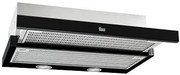 Teka CNL 6415 Ecopower Μαύρος Συρόμενος Απορροφητήρας 60cm Εγγύηση 2+1 Χρόνια