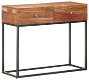 vidaXL Τραπέζι Κονσόλα 90 x 35 x 75 εκ. από Ακατέργαστο Ξύλο Ακακίας