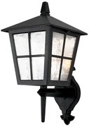 Φανάρι  Απλίκα Φωτιστικό Τοίχου 1xE27  Μαύρο  IP43  44cm  Canterbury BL46M-BLACK Elstead Lighting-BL46M-BLACK-Μαύρο BL46M-BLACK