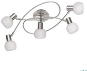 Φωτιστικό Οροφής - Σποτ Antibes R60175007 5xE14 28W 25x52x23cm Nickel Mat RL Lighting