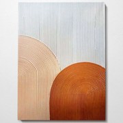 Πίνακας Καμβάς 3D 112RGN1122 70x100cm Multi Wallity Κάθετοι Ξύλο, Καμβάς