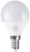 GloboStar 60012 Λάμπα LED E14 G45 Γλομπάκι 4W 400lm 260° AC 220-240V IP20 Φ4.5 x Υ7.8cm Ψυχρό Λευκό 6000K - 3 Years Warranty - 60012