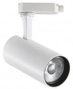 Σποτ Φωτιστικό Ράγας On-Off LED 15W IP20 4000K Fox Ideal Lux 322360 Λευκό