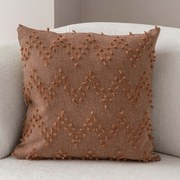 Μαξιλαροθήκη Διακοσμητική Tuffet 881PCR1621 Brown Aberto Design 43X43 Πολυέστερ
