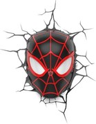 Φωτιστικό με Αυτοκόλλητο 3D Light FX Marvel Spiderman Miles Morales Face 89759