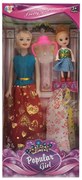 Κούκλα Popular Girl &amp; Κουκλάκι &amp; Φορέματα 14x32x5cm ToyMarkt 922071 72-2051