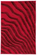 Πατάκι Μπάνιου Terrace 9183 453 Ruby Red Kleine Wolke 55Χ65 Polyacrylic