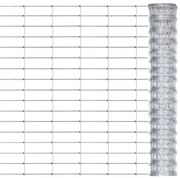 vidaXL Συρματόπλεγμα Περίφραξης Ασημί 50 x 0,8 μ. Γαλβανισμένο Ατσάλι