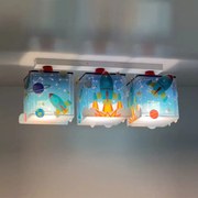 Φωτιστικό οροφής Ango Rocket τρίφωτο