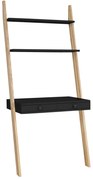 Γραφείο Ladder Leno LENOOBLACK 79x49x183cm Black