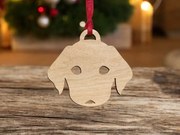 Intra απο ξύλο plywood 3mm-4mm πάχος – Στολίδι προσώπου για κουτάβι 12x15 cm INTRAVECTRY-MY546736