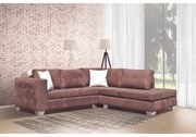 Sofa Agora  Γωνιακός Καναπές Caramel Sofa Agora 230x240x90cm (Ξύλο-Ύφασμα) Με Επιλογή Υφάσματος BEST-500-700138