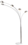 Φωτιστικό Επιδαπέδιο Aca ML312461FC MARKELLA Ασημί (Silver Coloured)