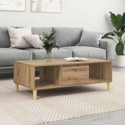 vidaXL Τραπεζάκι σαλονιού artisan δρυς 103.5 x 60 x 35 εκ