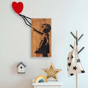Διακοσμητικό Τοίχου (60x83) A-G Flying Balloon Girl Banksy 891TNL3148