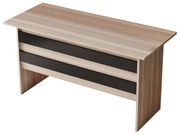 Γραφείο 956LCS1102 140x60x73,8cm Oak-Black