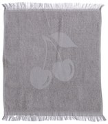Ποτηρόπανο Cherry Grey Nef-Nef Homeware 50x50cm 100% Βαμβάκι
