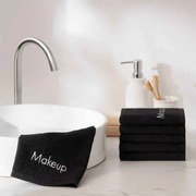 Πετσέτα Ξενοδοχείου - Κομμωτηρίου Make Up 895 30x50 500gr 100% Βαμβάκι Πενιέ Black Χεριών 100% Πενιέ Βαμβάκι