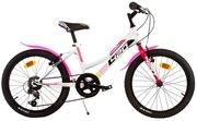 420 Sport 20 Inch 31 cm Girls 6SP Rim Brakes WhiteAurelia