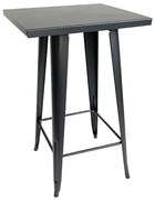 ZITA PLUS TEXAS ΜΠΑΡ ΜΑΥΡΟ ΜΑΤ ΤΡΑΠ. 60Χ60Χ103εκ. 60X60X103εκ.24.0217