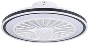 Ανεμιστήρας Οροφής Με Φως Almeria 35182 Φ48x19cm Led Black-White Eglo Διάμετρος 48cm
