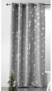 Κουρτίνα (140x280) Με Τρουκς L-C Bloomy Grey 1612523