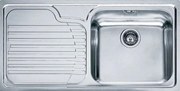 Franke New Infinito INX 611-N Λείος Νεροχύτης Ιnox 60cm