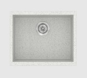 Sanitec Classic 341 Granite White Ένθετος Νεροχύτης 50cm