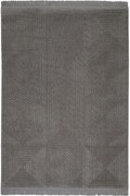 Χαλί Dorothea 1171A Dark Grey Βιοκαρπέτ 133X190cm