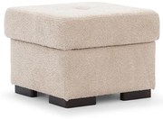 Πουφ Tare Mini χωρίς αποθηκευτικό χώρο/ Μπεζ/ 60x45,5x60/ BOG235