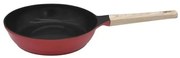 Τηγάνι Αντικολλητικό MJP24RG 24cm Passion Red Cookut 24cm Μέταλλο