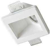 SQUARE WALL WASHER GYPSUM TRIMLESS SPOT LUMINAIRE ODEN GU10  ACA G90061C