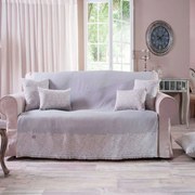 Ριχτάρι Bergamo 04 Grey Teoran Πολυθρόνα 180x150cm Cotton-Polyester