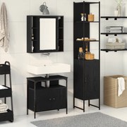 vidaXL Σετ Τουαλέτας 3 Τεμαχίων Γκρι Σονομά