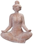 Διακοσμητική Φιγούρα Γυναίκα (38x22.5x50) Espiel Yoga KUN312