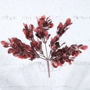 Τεχνητός Χωνευτός Ευκάλυπτος 9641-7 12x32cm Red Supergreens Πολυέστερ