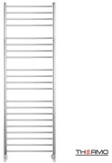 Thermo Bellavia Θερμαινόμενη πετσετοκρεμάστρα 150x50cm Inox Polished ΔΕΝ ΠΕΡΙΛΑΜΒΑΝΤΟΝΤΑΙ ΔΙΑΚΟΠΤΕΣ &amp; ΑΝΤΙΣΤΑΣΕΙΣ