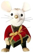 Στολίδι Mouse Man 030314 13x12x19cm Multi